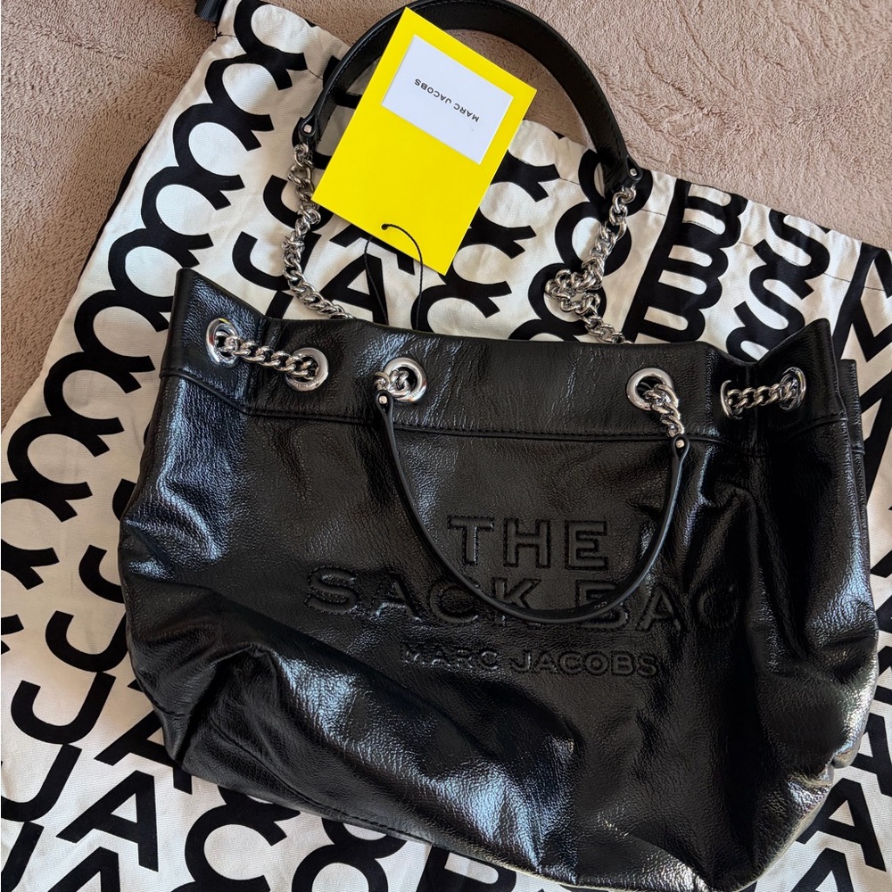 NWT- Marc Jacobs The Small Chain Sack Bag - Picture 7 of 11